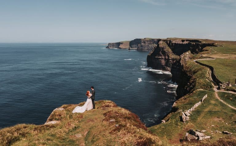Elopent at teh Cliffs Of Moher Ireland