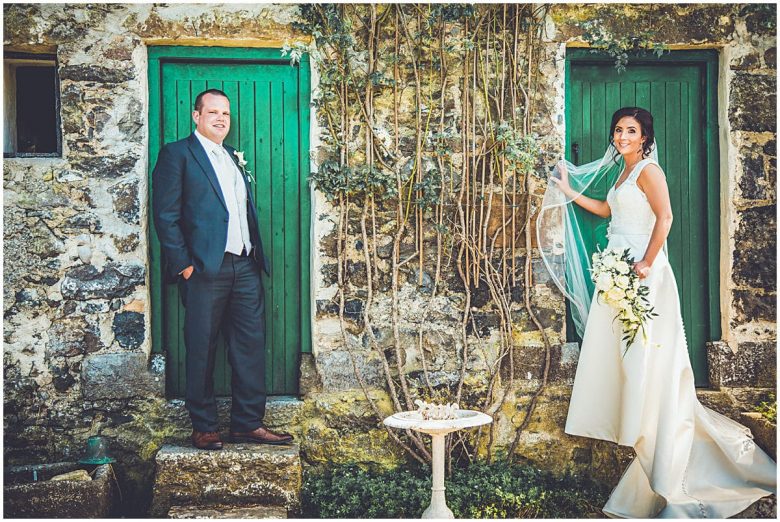 Laura & Peter's wedding photos in Woodvile Walled Gardens